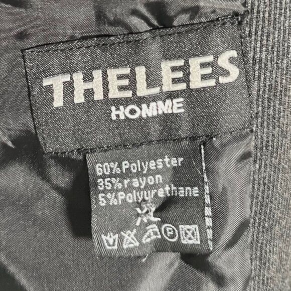 Thelees Zip Front Panel Knit Jacket Size XL - Picture 6 of 6